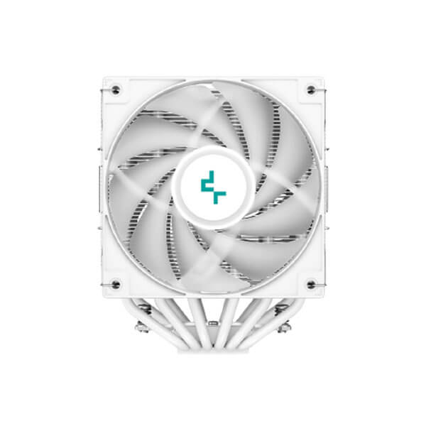 Deepcool Gammaxx AG620 White ARGB Dual Tower CPU Air Cooler (White)